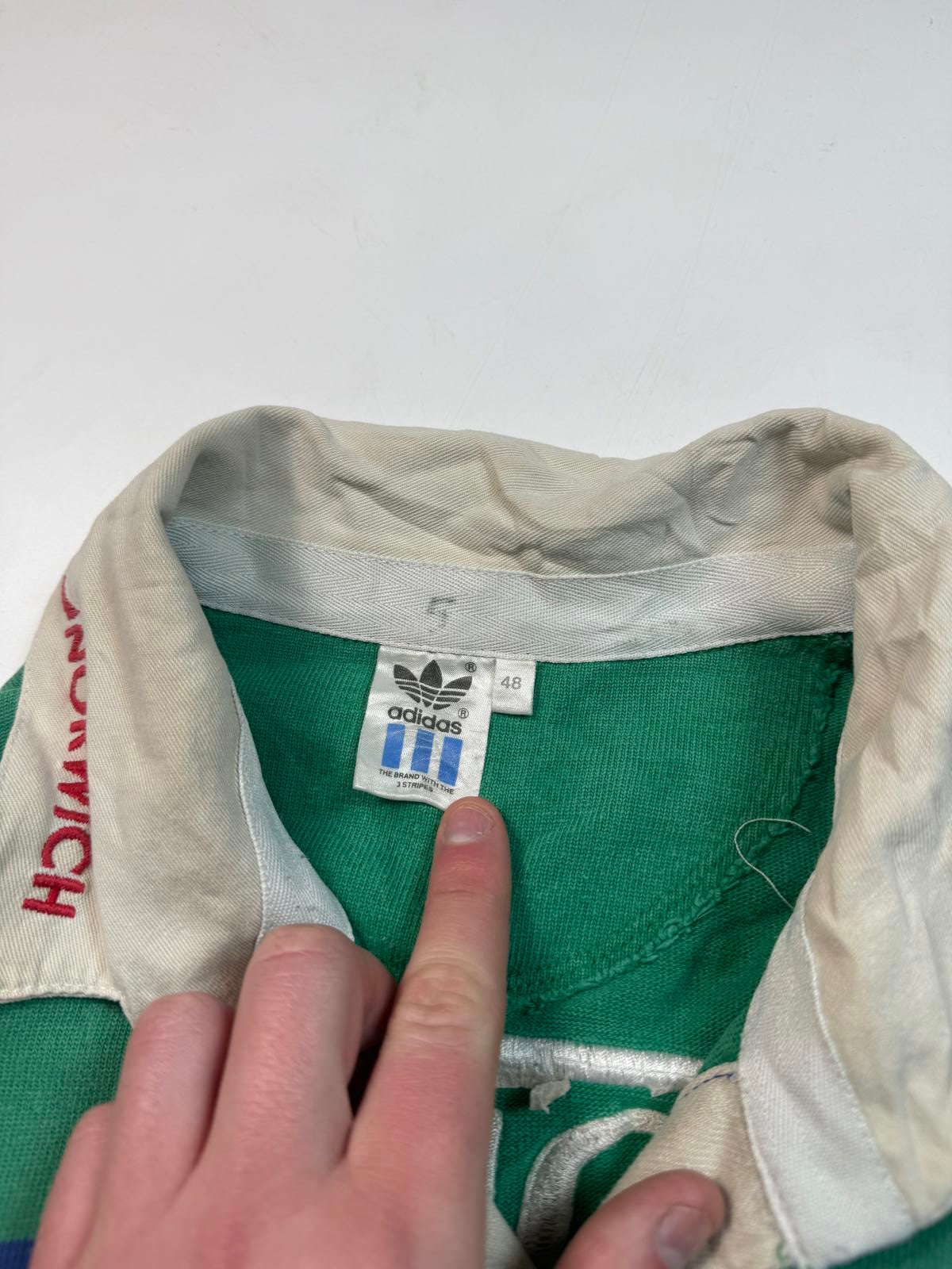 Vintage 90s Western Province Adidas rugby union shirt (XL)