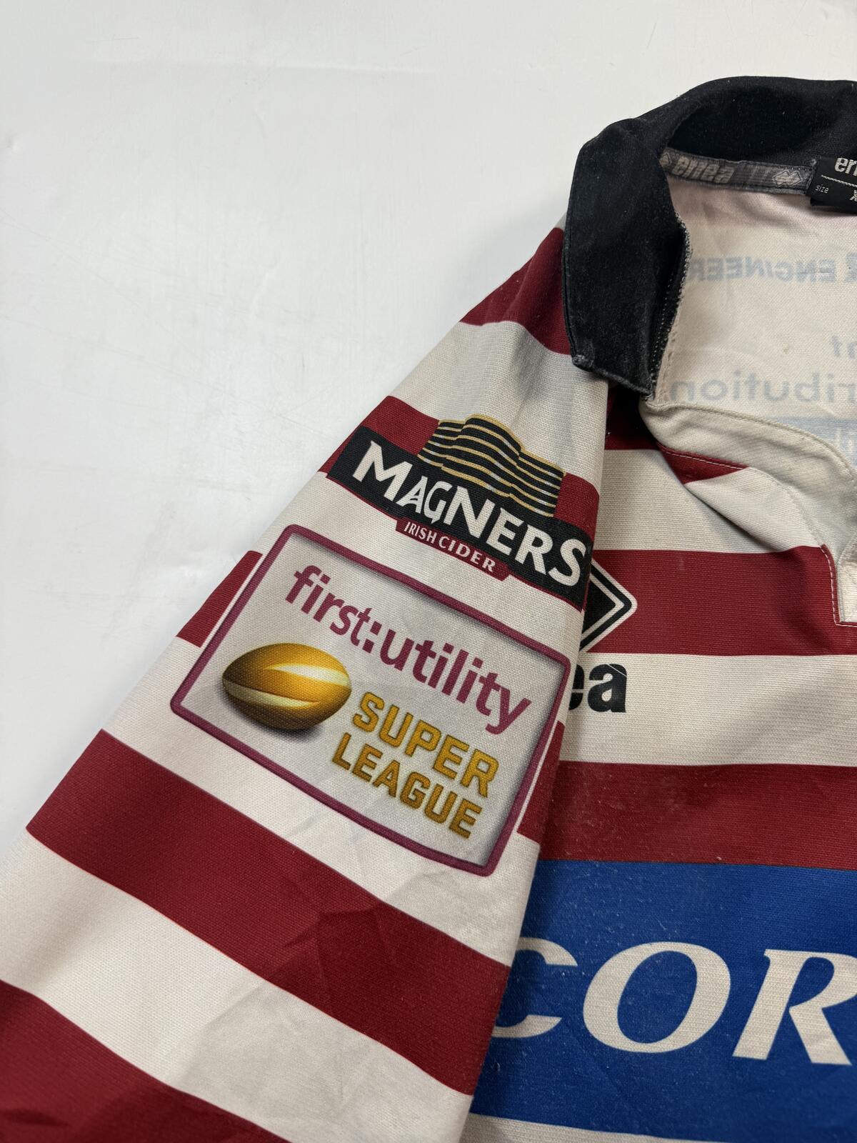 Vintage Wigan warriors 2015/16 Errea rugby league shirt (3XL)