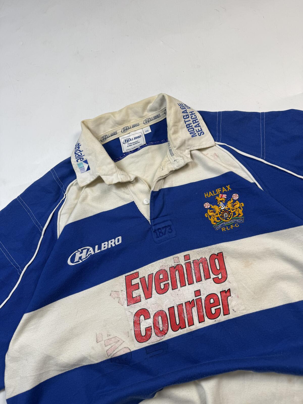 Vintage 2000s Halifax Halbro rugby league shirt (XXL)