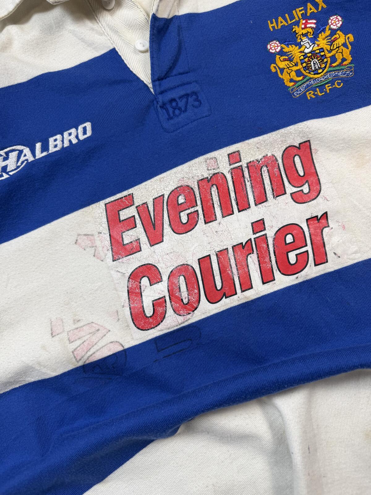 Vintage 2000s Halifax Halbro rugby league shirt (XXL)