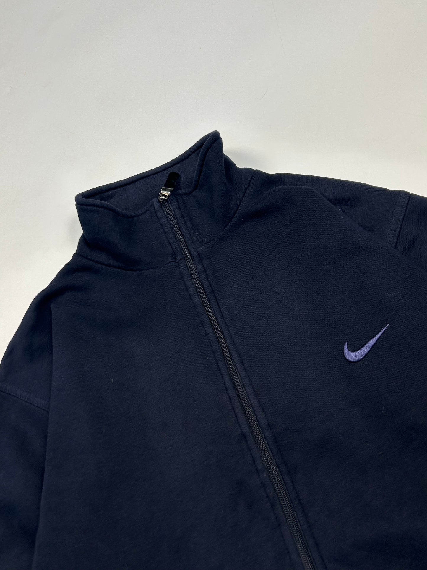 Vintage Nike mini swoosh full zip sweatshirt (M)