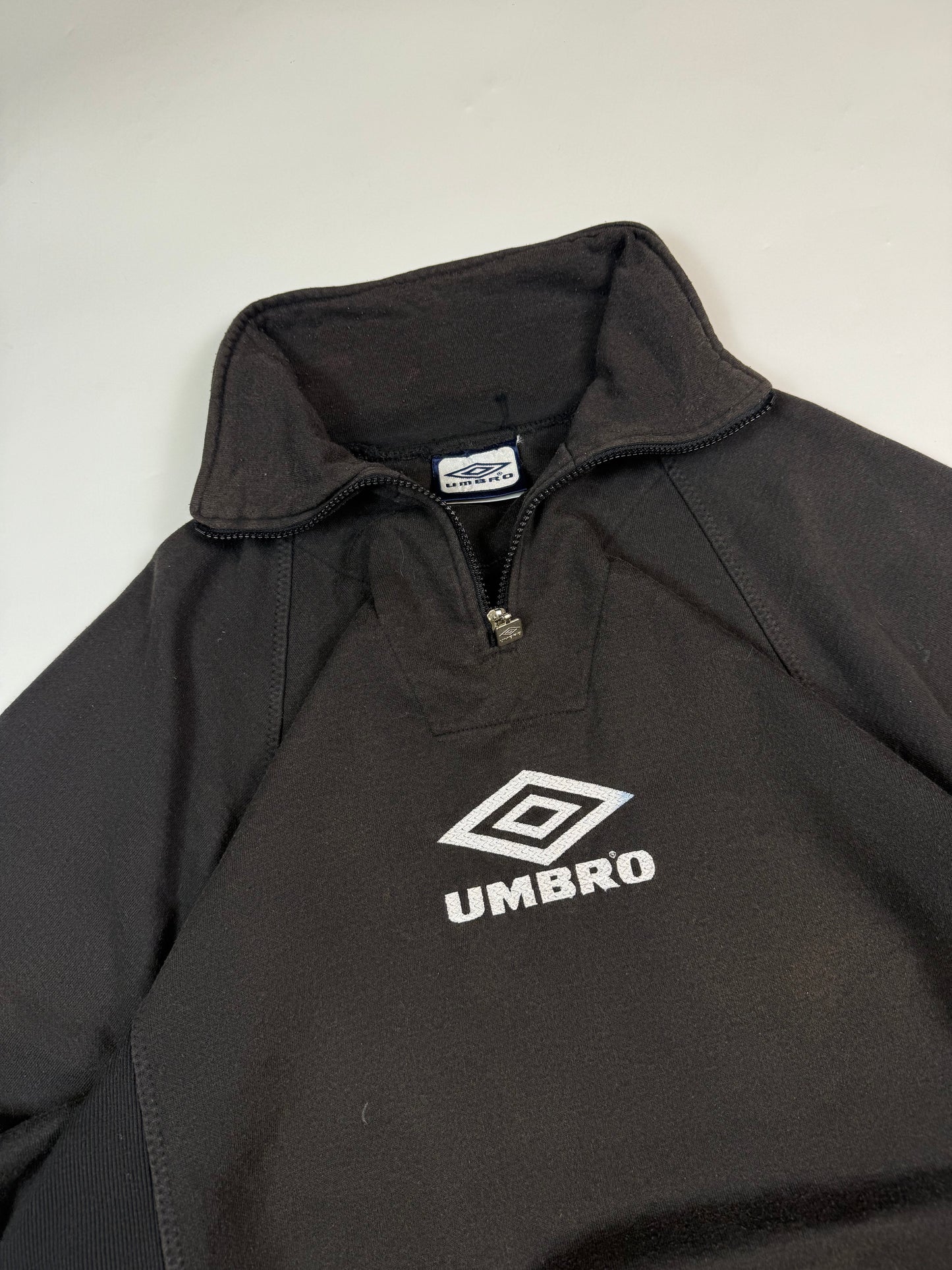 Vintage 90s Umbro pro training quarter zip sweatshirt (M)