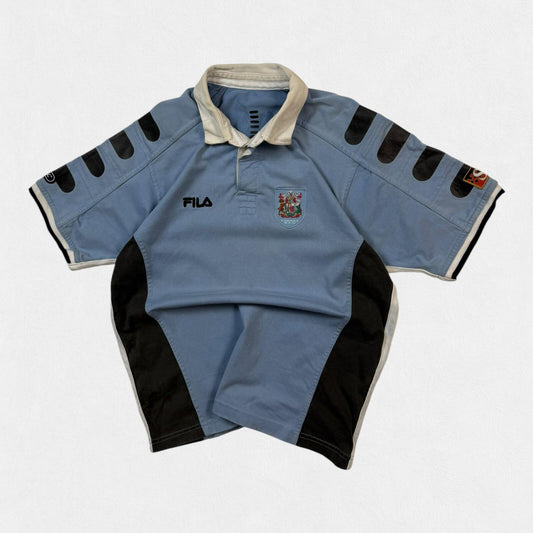 Vintage Cardiff 2000/01 Fila rugby union shirt (XS)