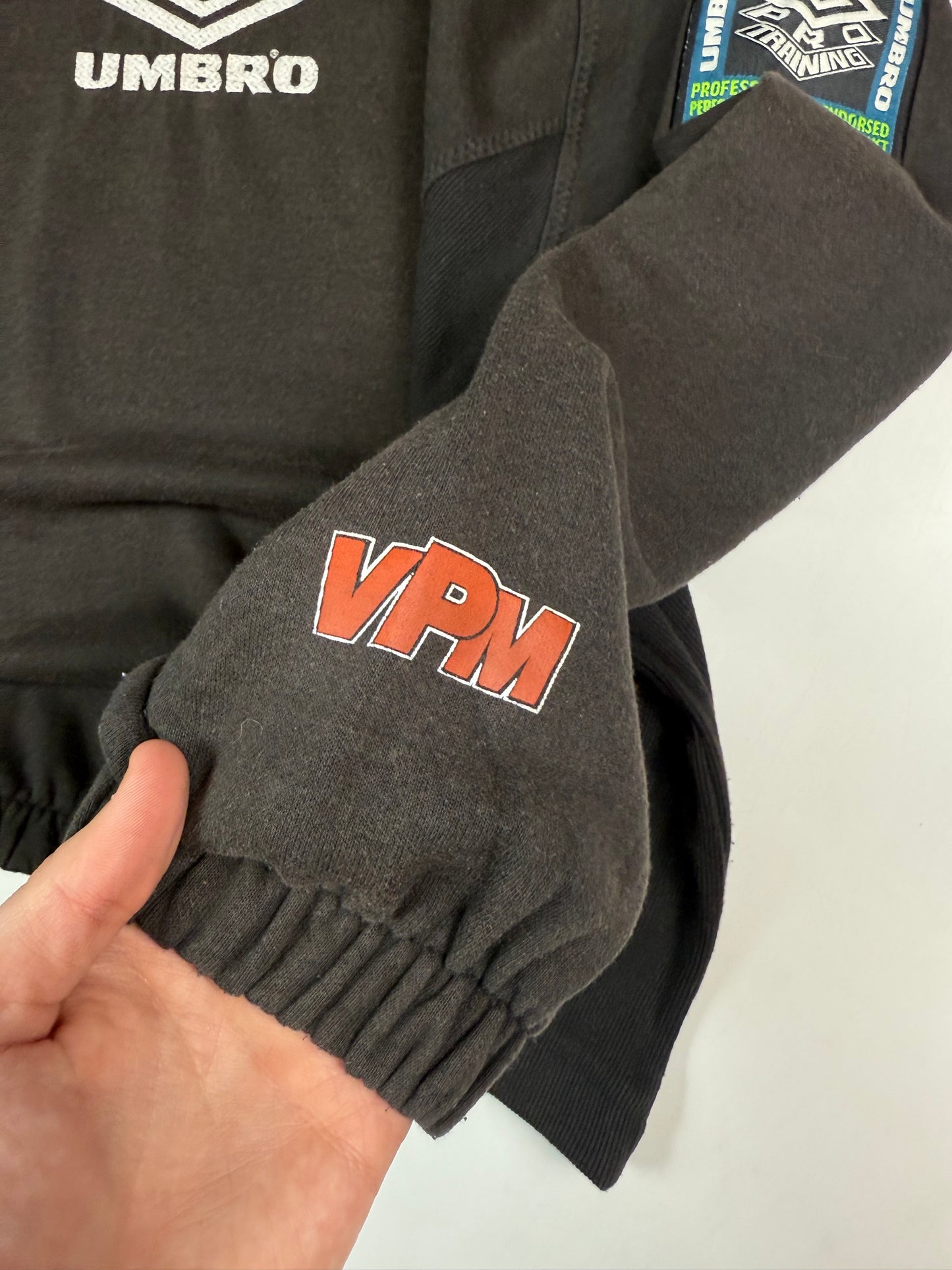 Vintage 90s Umbro pro training quarter zip sweatshirt (M)