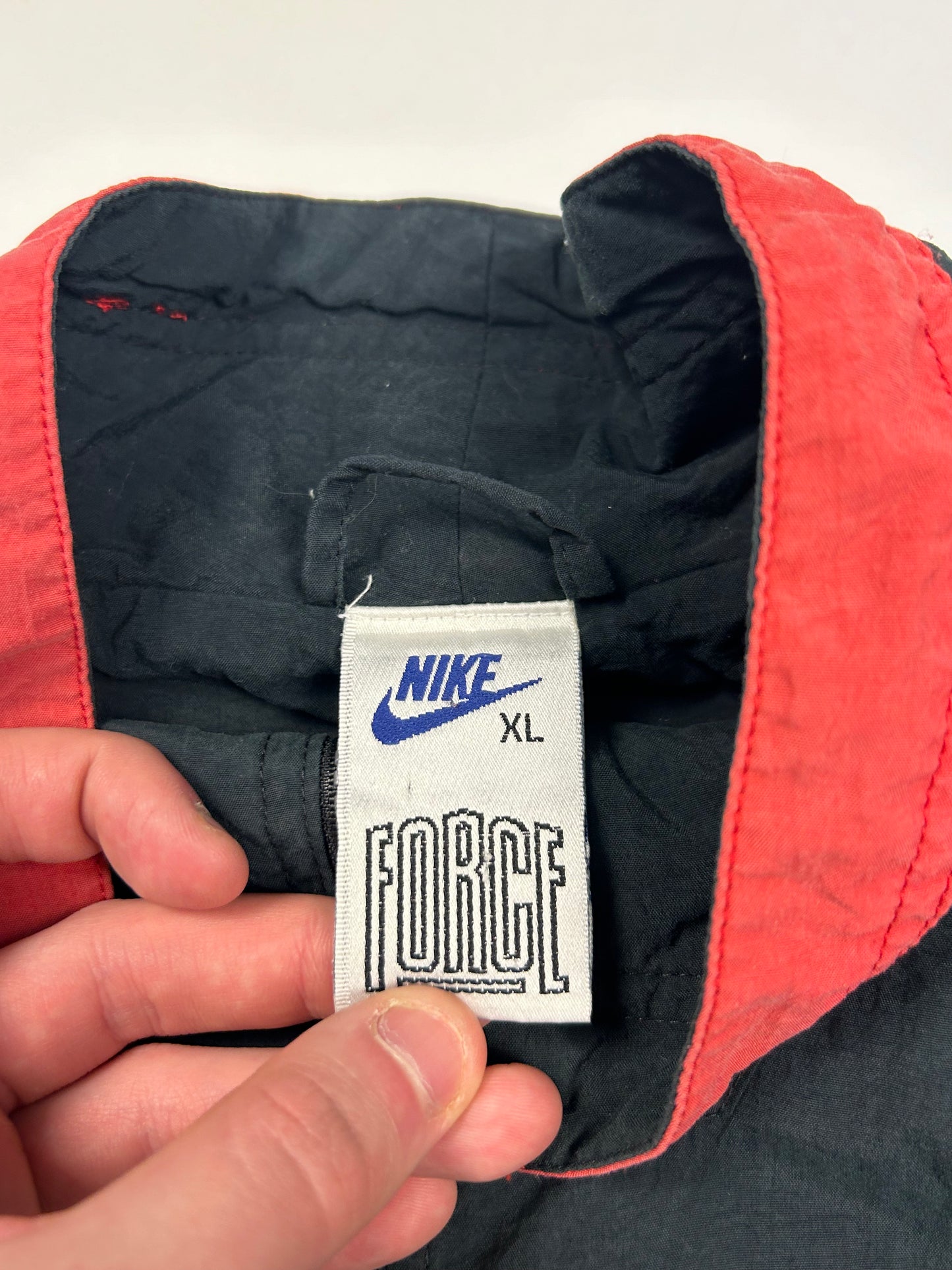 Vintage 90s Nike force basketball track jacket (XL)