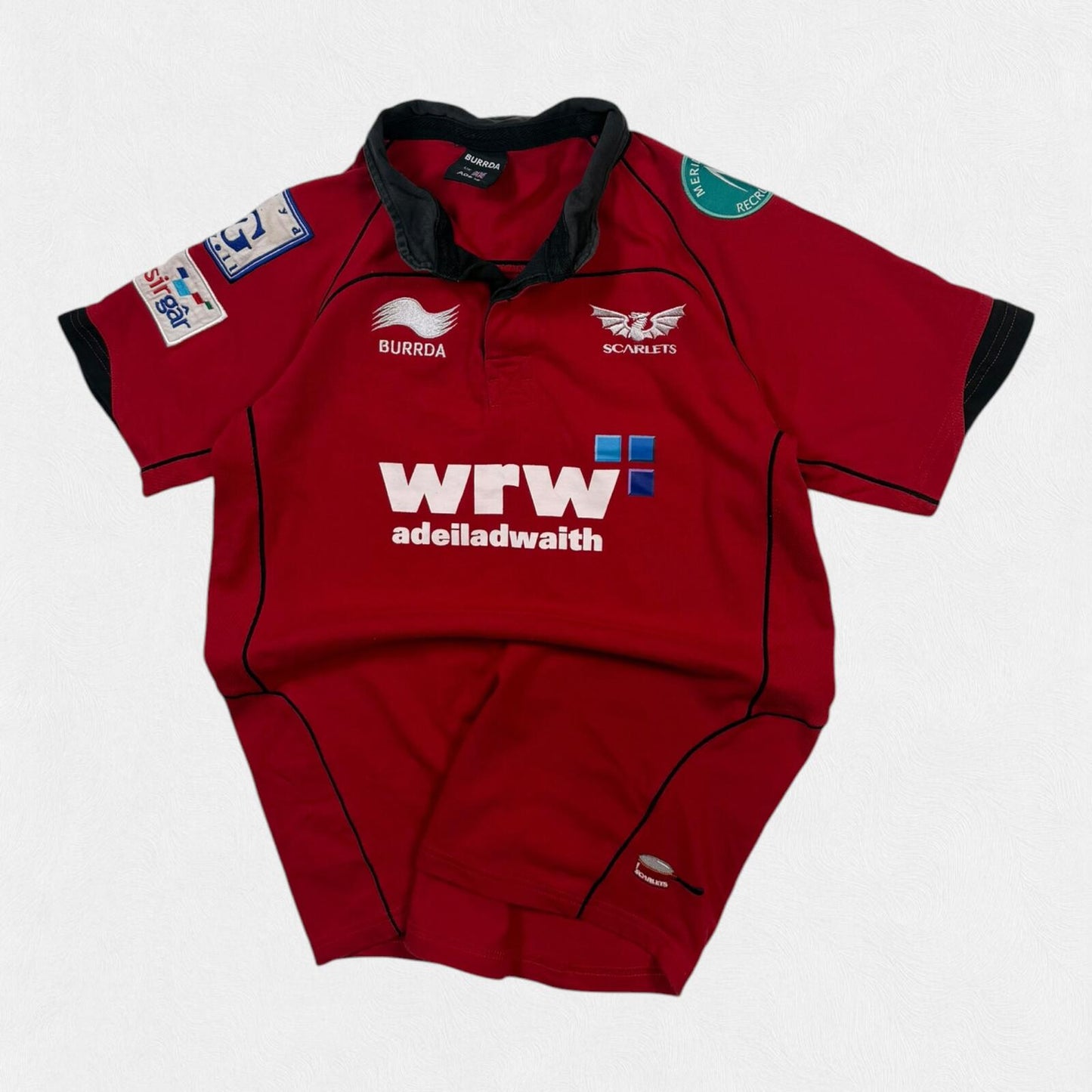Scarlets 2011/12 Burrda rugby union shirt (13)