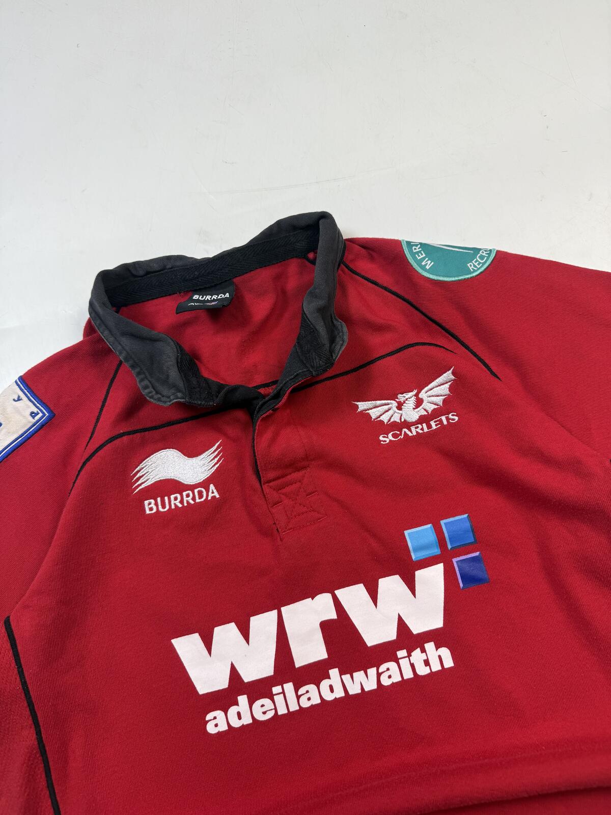 Scarlets 2011/12 Burrda rugby union shirt (13)