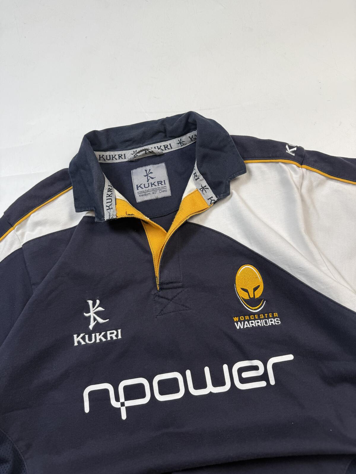 Vintage Worcester warriors 2008/09 Kukri rugby shirt (M)