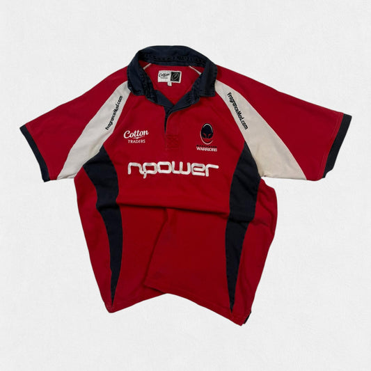 Vintage Worcester Warriors 2009/10 Cotton Traders away rugby shirt (L)