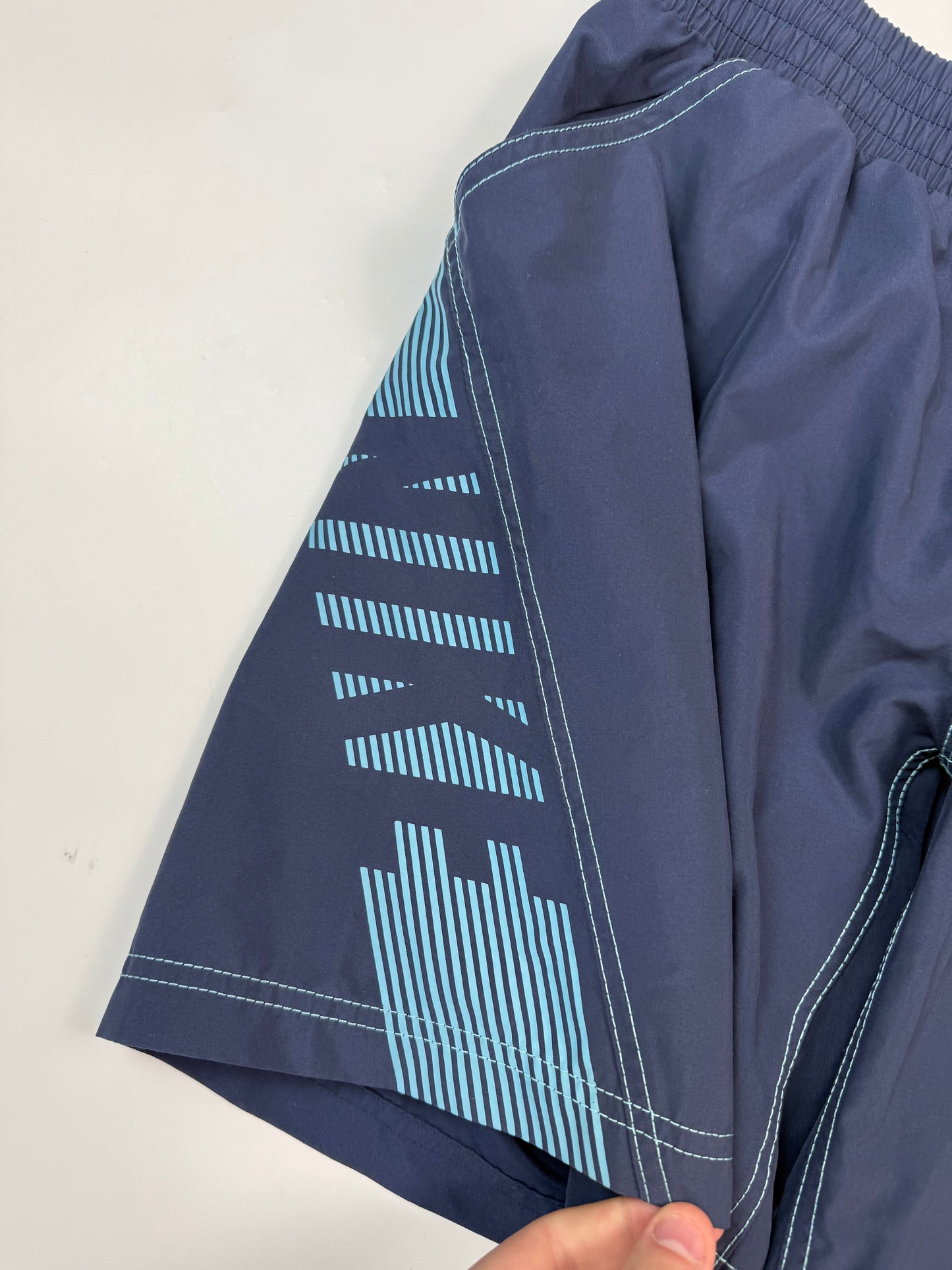 Vintage Nike spell out sport shorts (M)