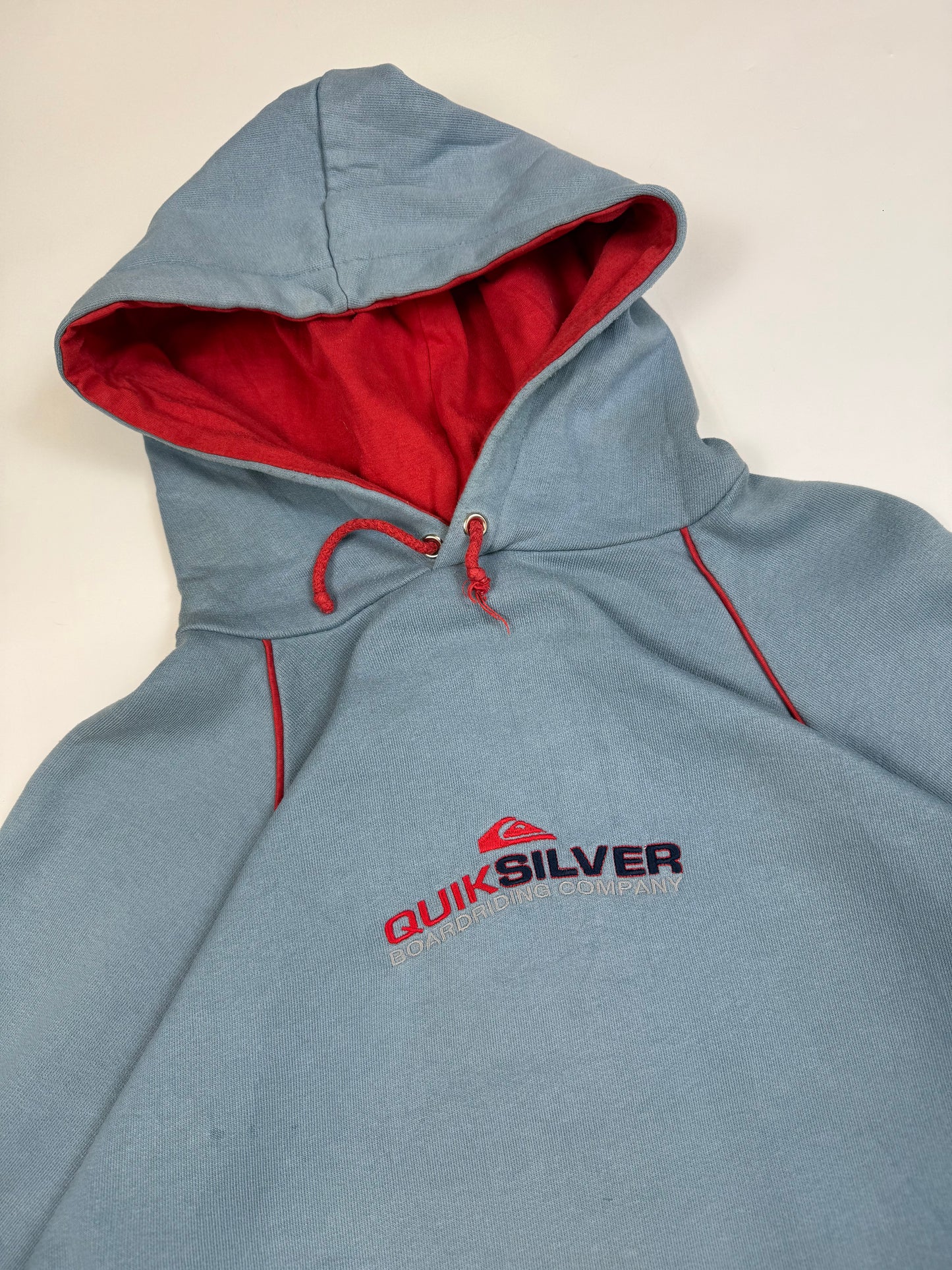Vintage Y2K Quiksilver spell out hoodie (L)