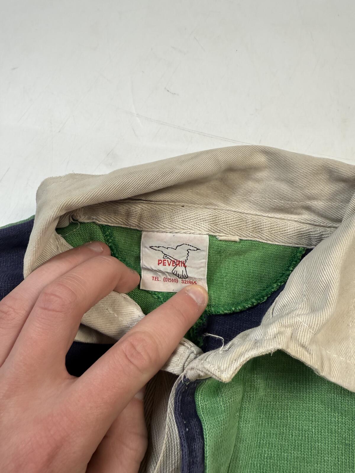 Vintage 90s Aberdeen Peveril rugby union shirt (L)