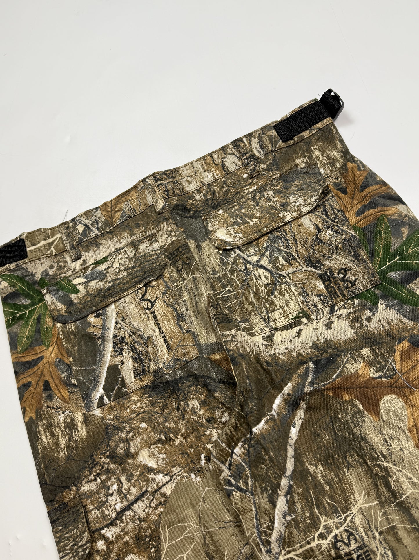 Real tree camo baggy cargo pants (W34)