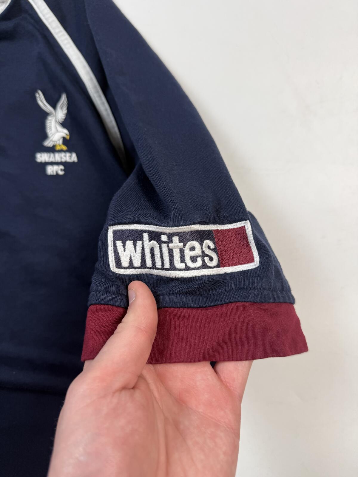 Vintage 2000s Swansea Kooga rugby union shirt (L)