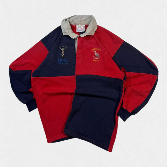 Vintage 90s Cranleigh Harlequins rugby union shirt (L)