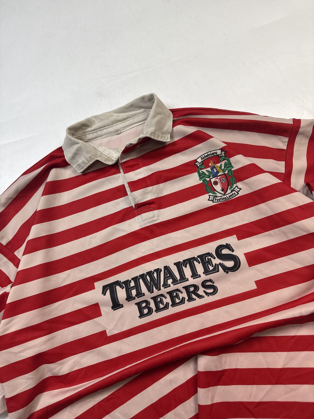 Vintage 80s Aldwinians Manchester rugby union shirt (XXL)