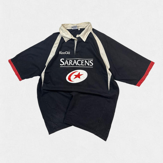 Vintage Saracens 2008 Kooga training rugby shirt (XXL)