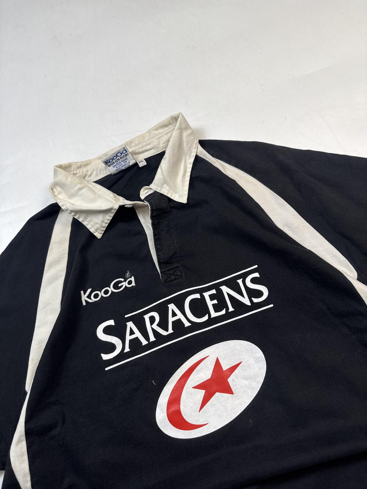 Vintage Saracens 2008 Kooga training rugby shirt (XXL)