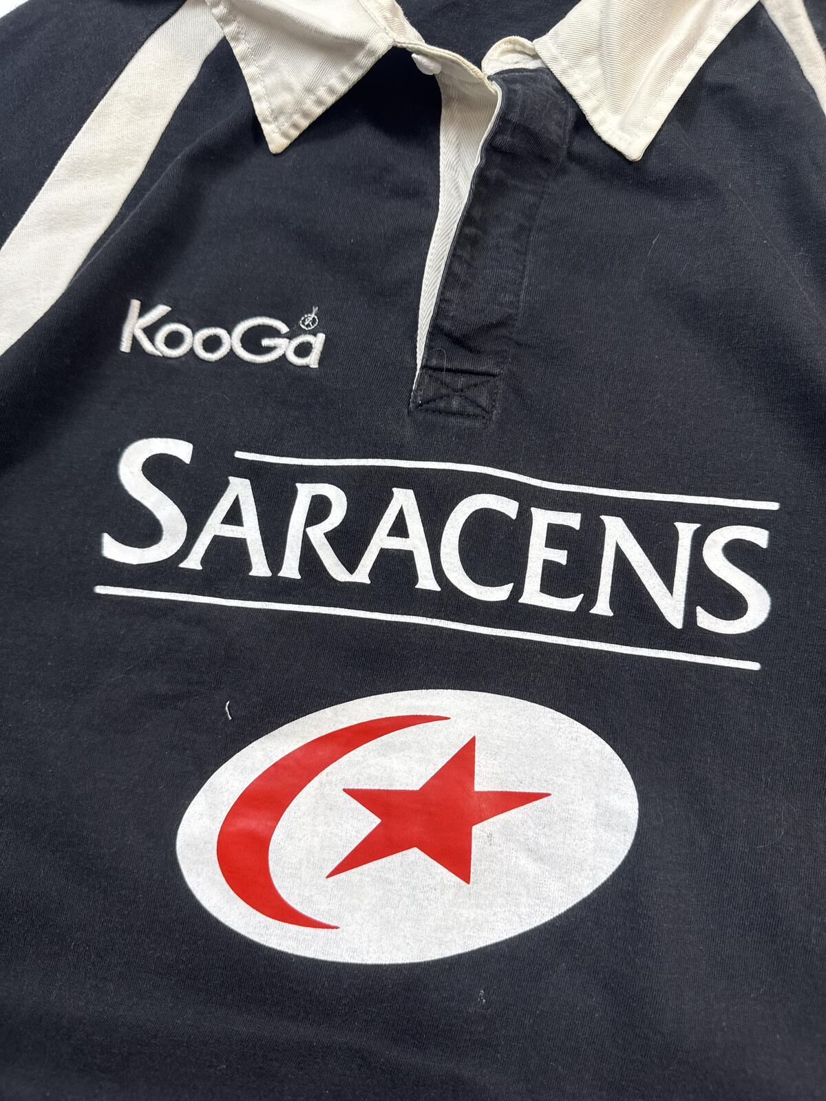 Vintage Saracens 2008 Kooga training rugby shirt (XXL)