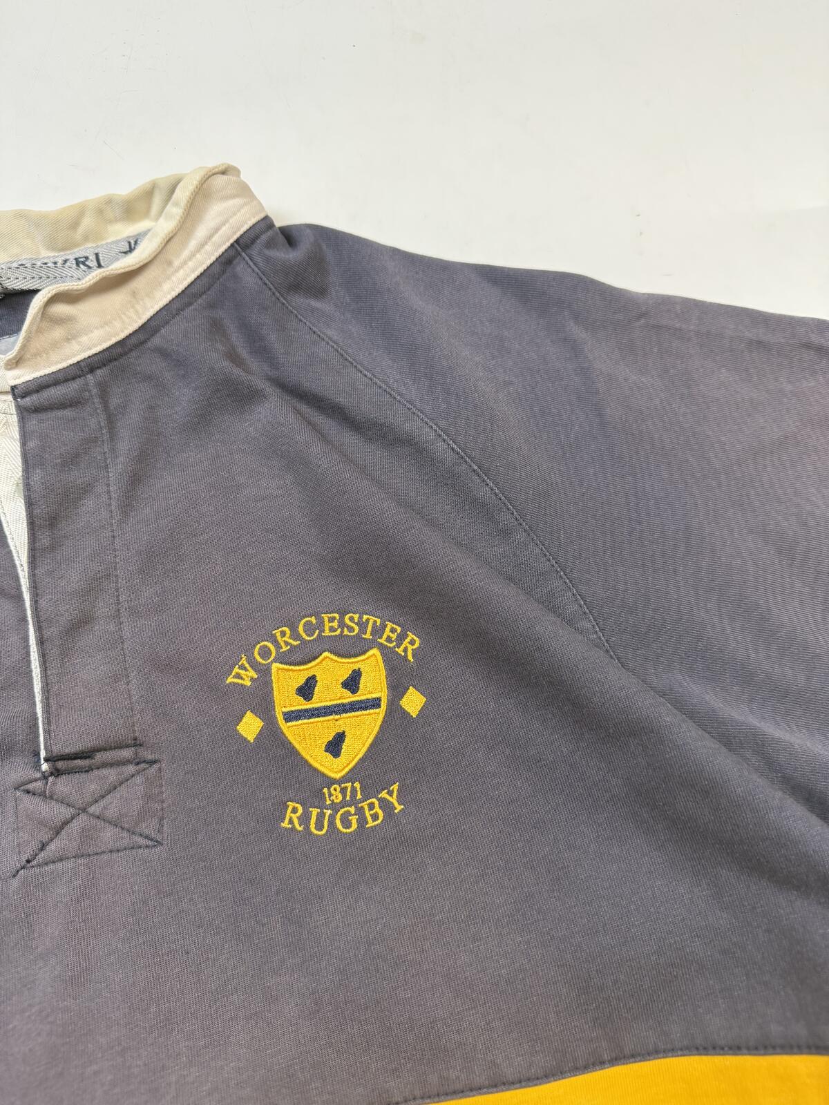 Vintage 2000s Worcester warriors Kukri rugby union shirt (XXL)