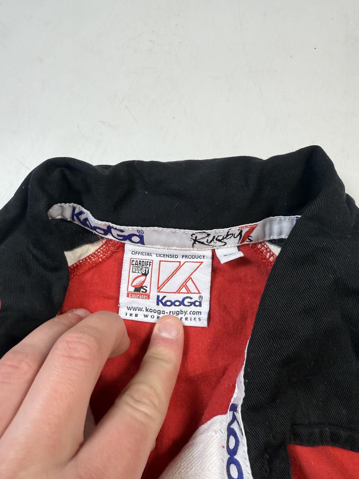 Vintage 2000s Cardiff Rugby Kooga rugby shirt (XL)