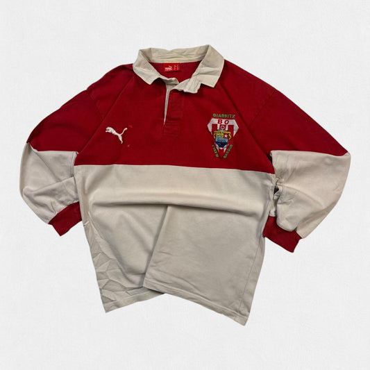 Vintage Biarritz Olympique 2003/04 Puma rugby union shirt (M)
