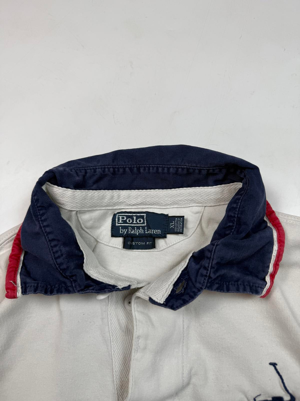 Vintage Polo Ralph Lauren rugby polo shirt (XL)