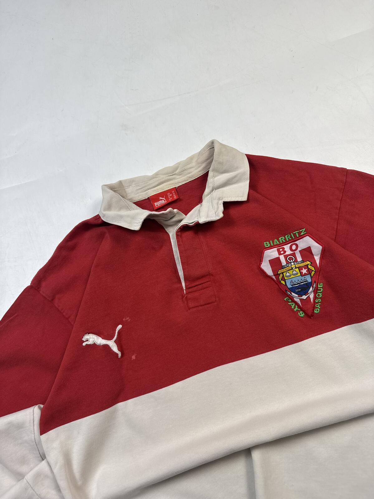 Vintage Biarritz Olympique 2003/04 Puma rugby union shirt (M)