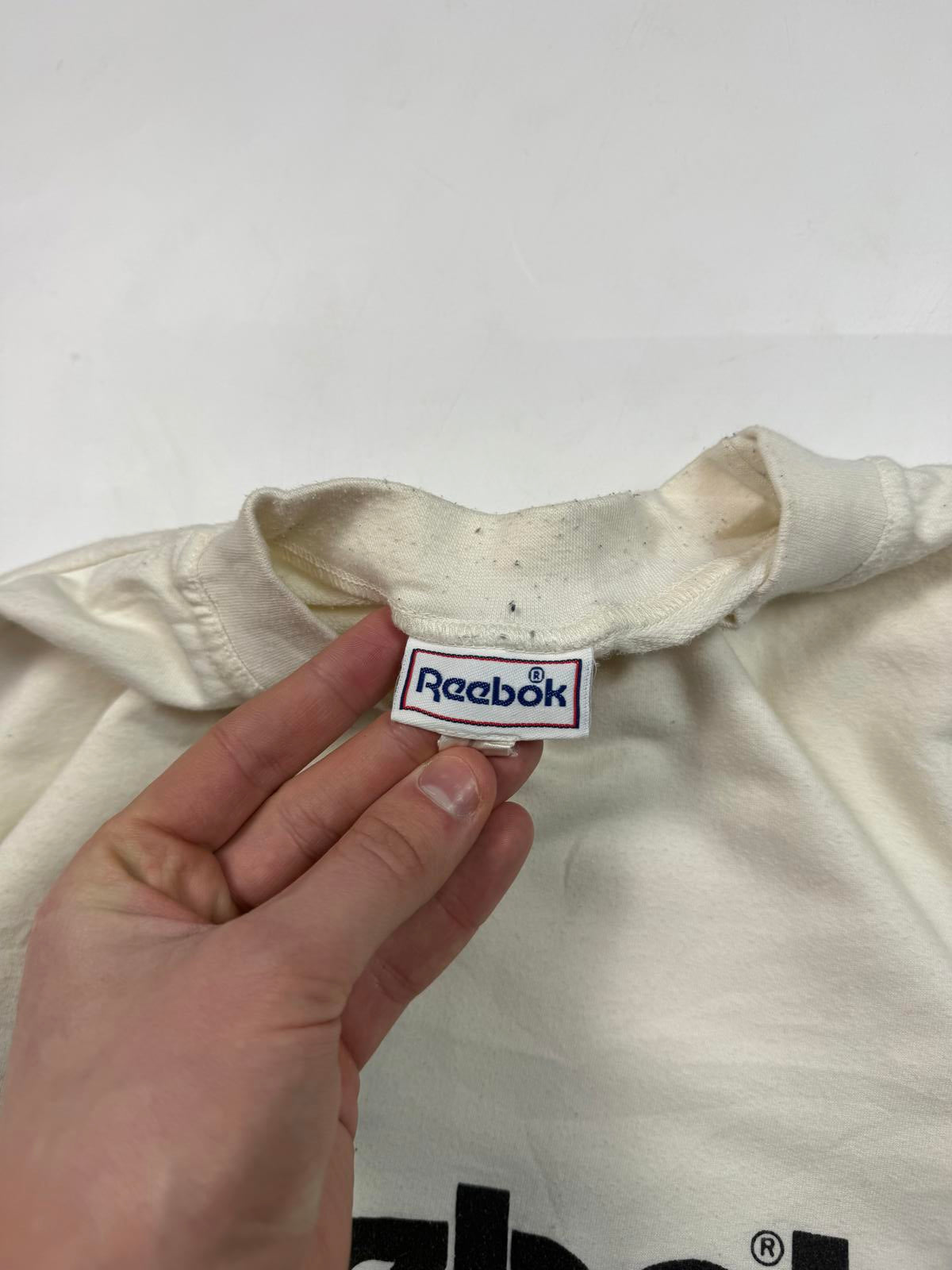 Vintage 80s Reebok centre logo sweatshirt (L)