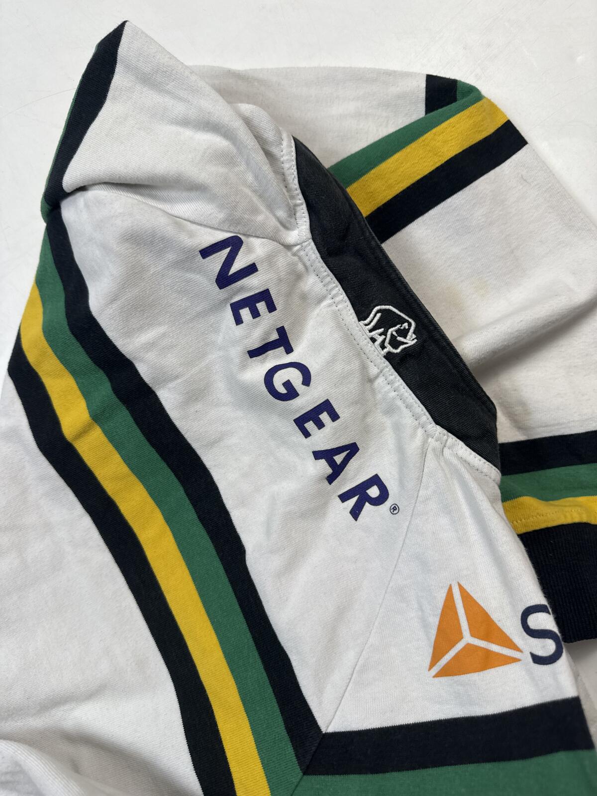 Vintage Northampton Saints 2008-10 Rhino rugby shirt (XS)