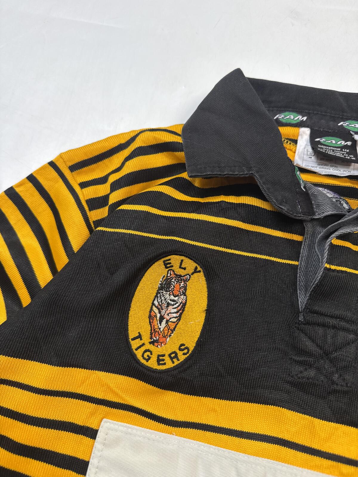 Vintage 90s Ely Tigers rugby union shirt (S)