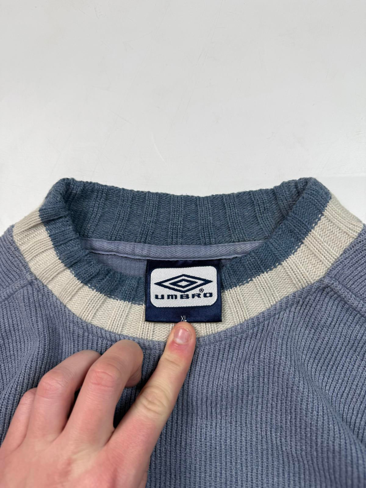 Vintage Y2K Umbro ribbed sweater (L)