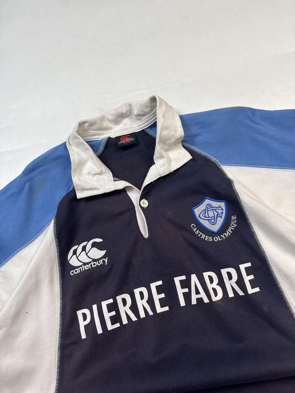 Vintage Castres Olympique 2005-06 Canterbury rugby union shirt (M)