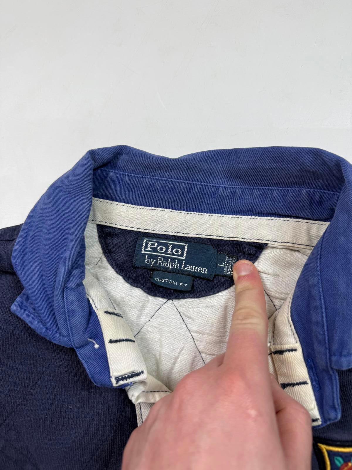 Vintage Polo Ralph Lauren rugby polo shirt (L)