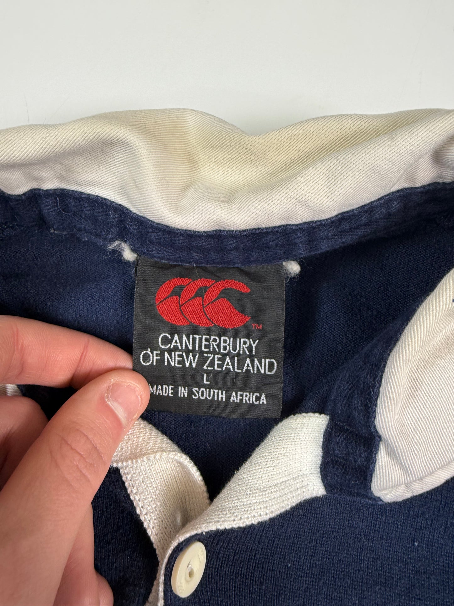 Vintage Scotland 2002-05 Canterbury rugby shirt (L)