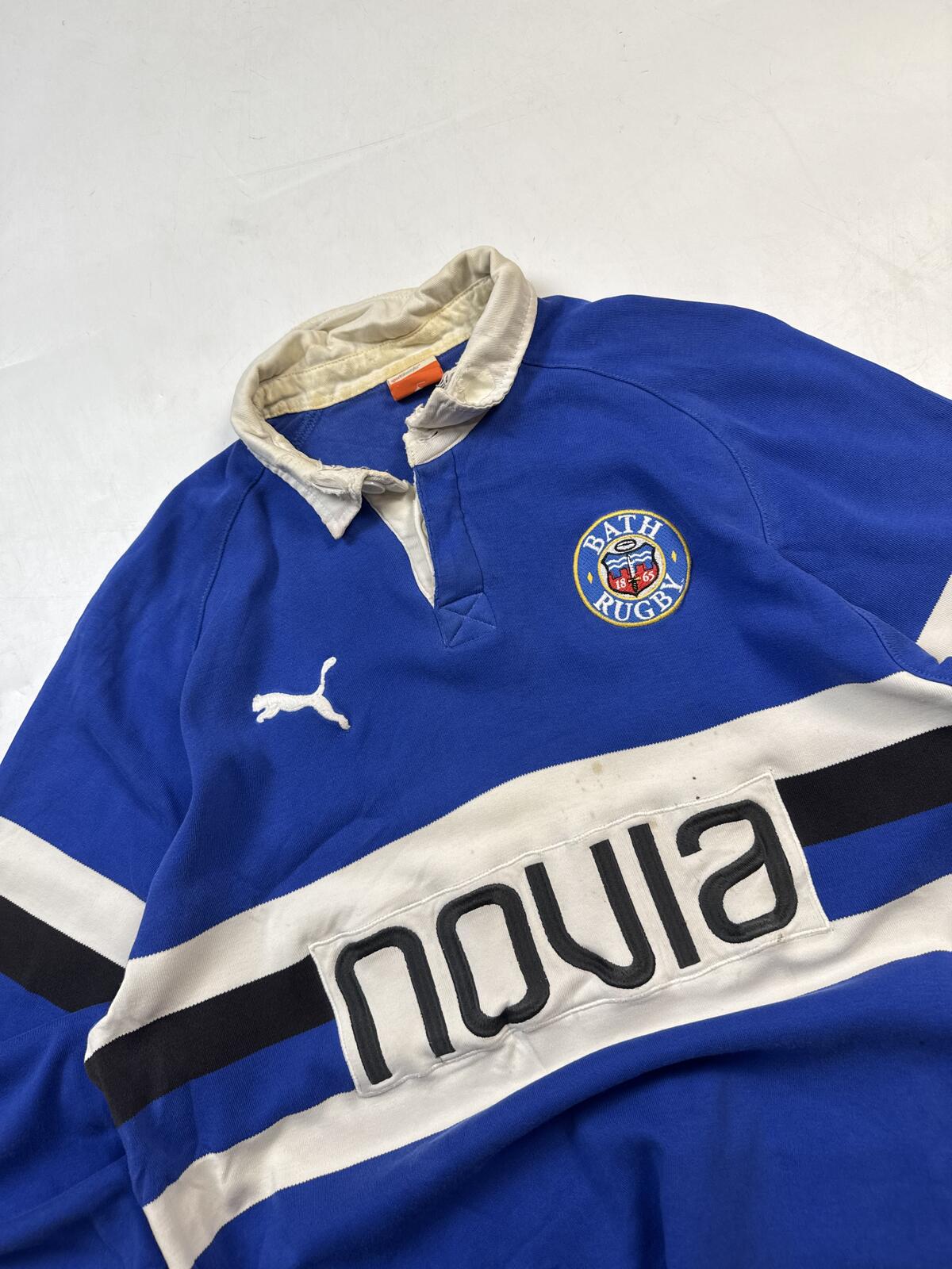 Bath 2011/12 Puma home rugby union shirt (L)