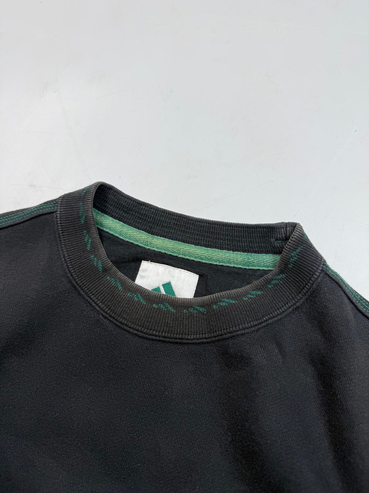 Vintage 90s adidas equipment centre logo sweatshirt (S)