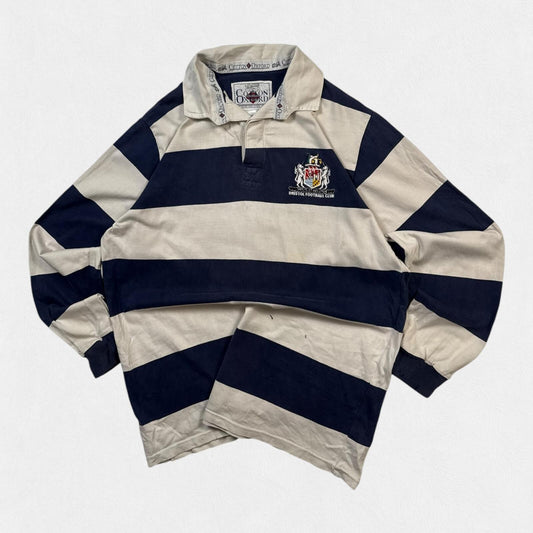Vintage Bristol 1997/98 Cotton Oxford rugby shirt (L)