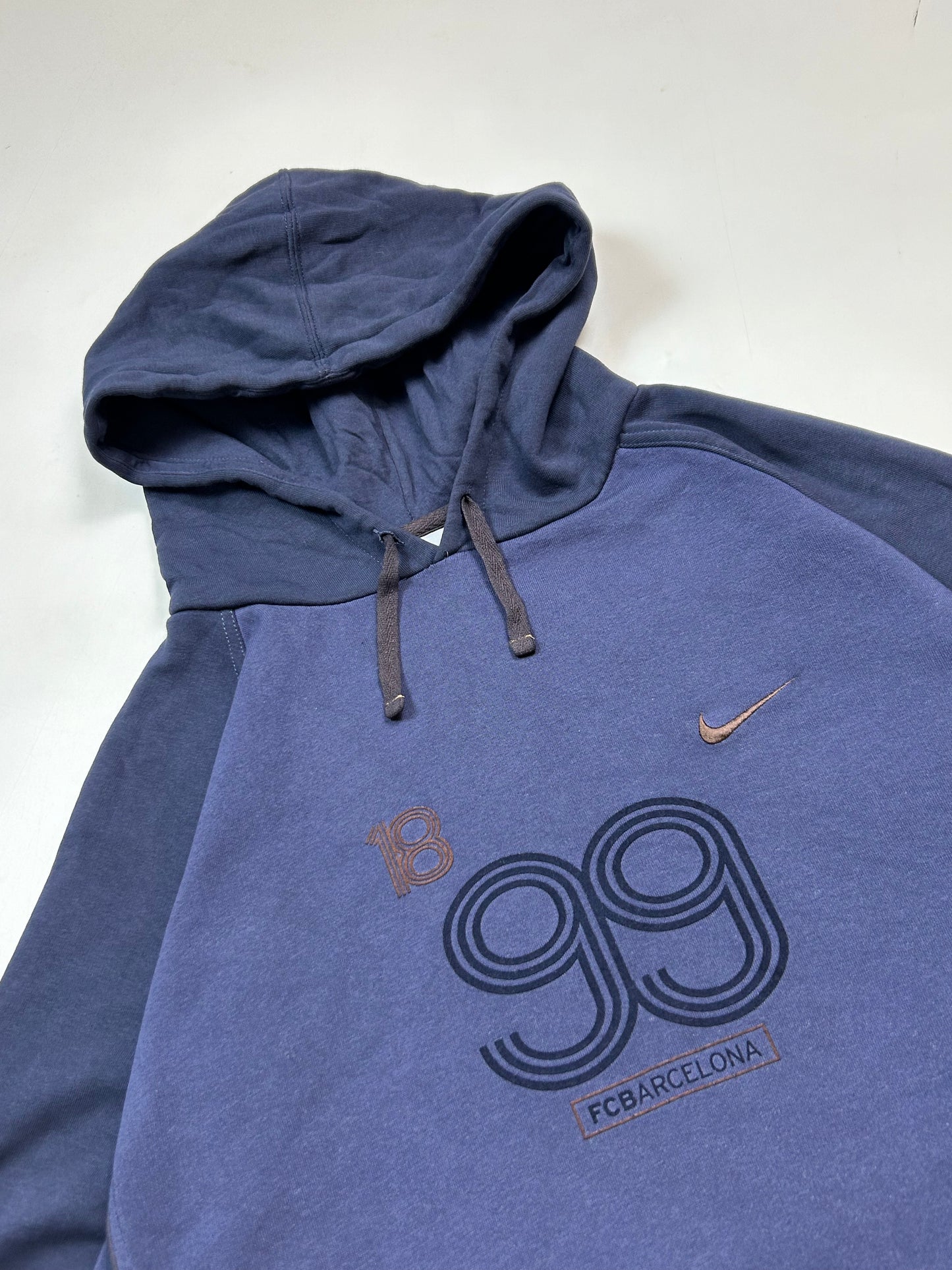 Vintage Nike Barcelona football hoodie (XL)