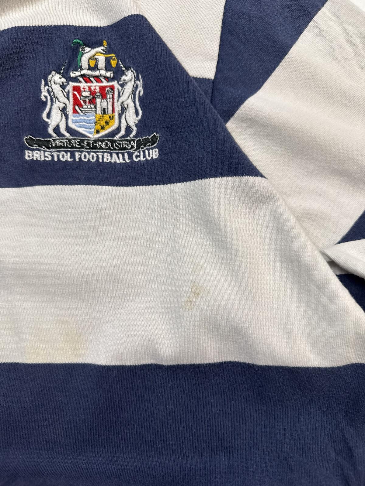 Vintage Bristol 1997/98 Cotton Oxford rugby shirt (L)
