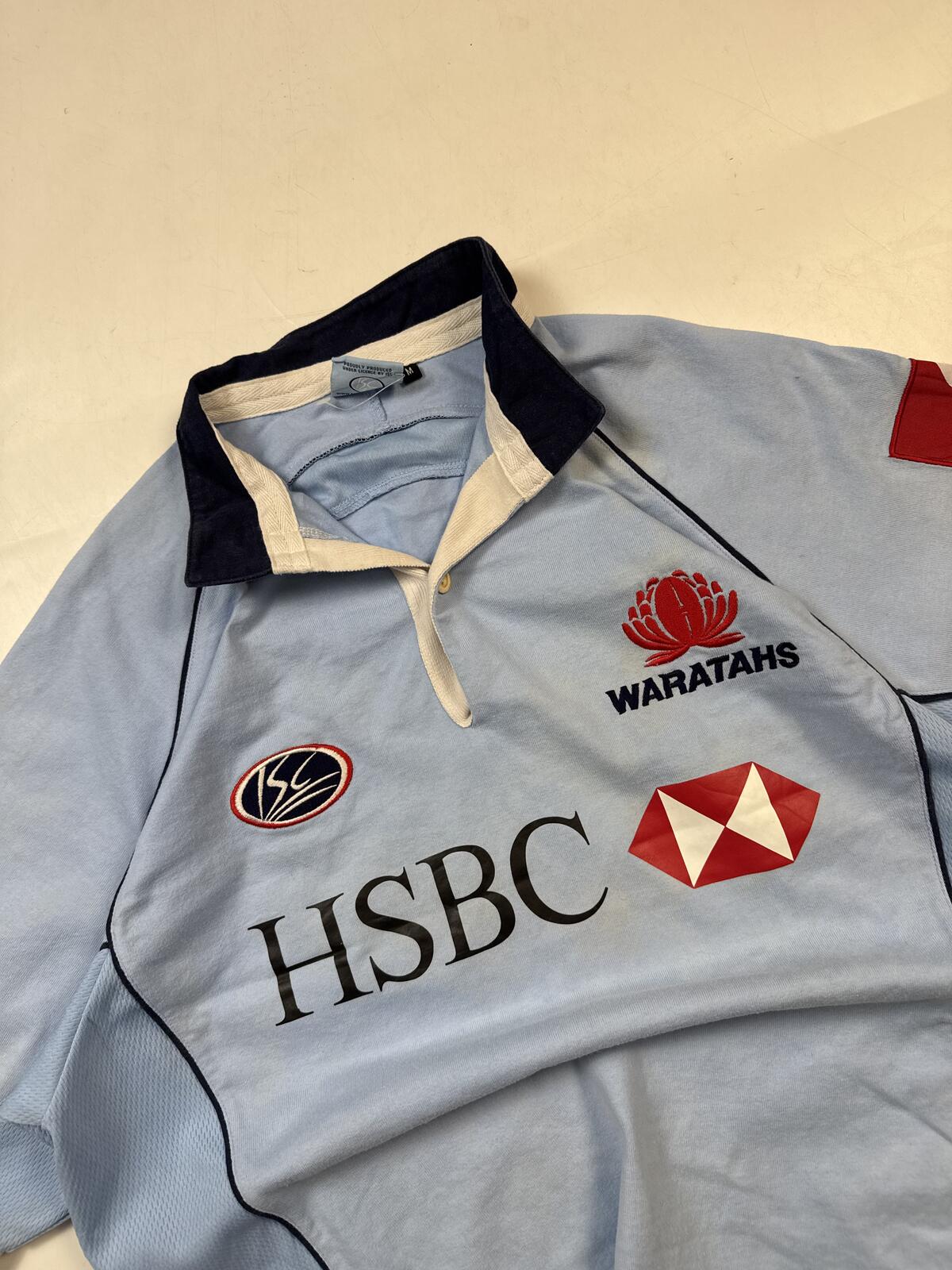 Vintage Waratahs NSW 2008 rugby union shirt (M)