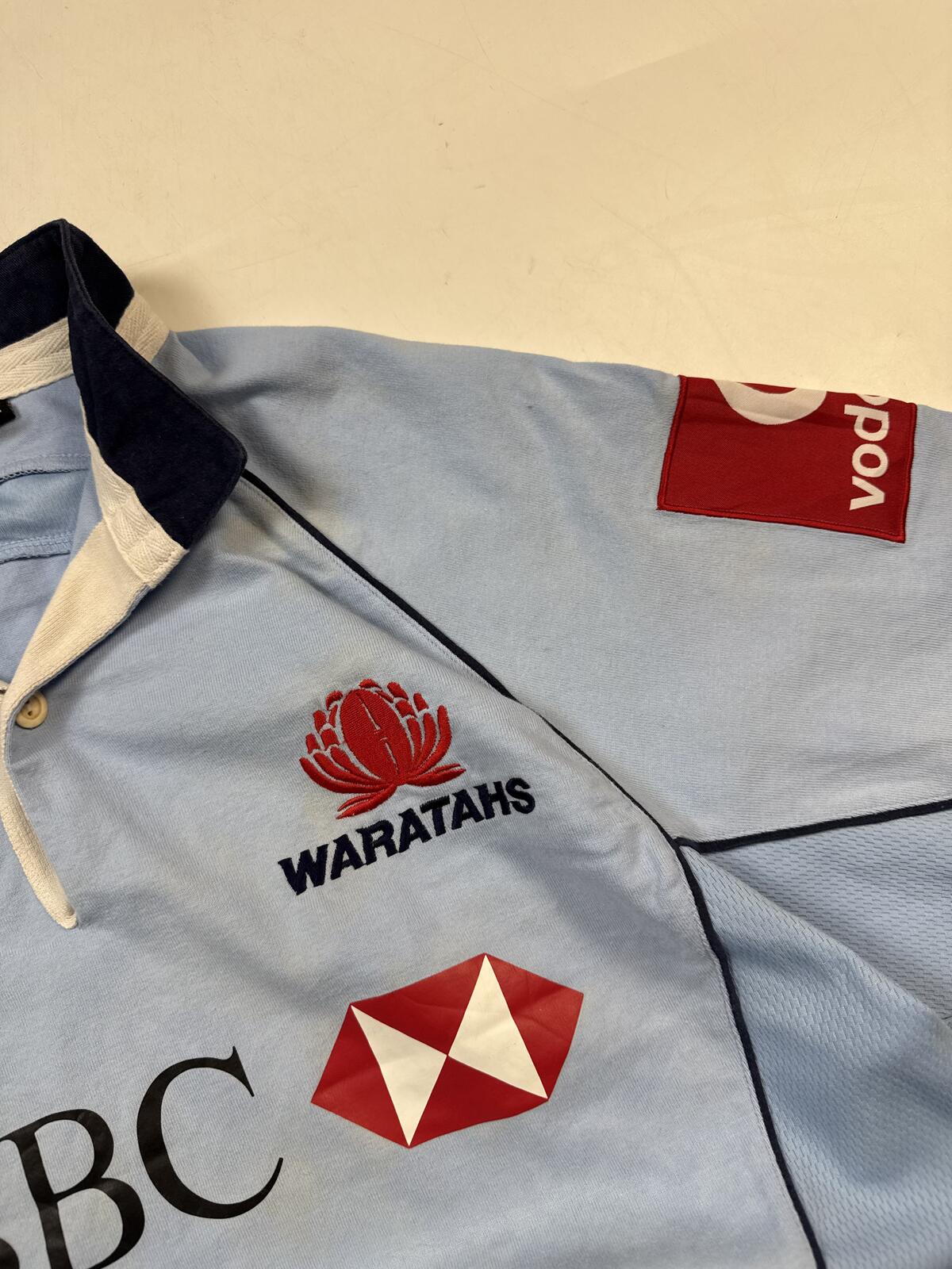 Vintage Waratahs NSW 2008 rugby union shirt (M)