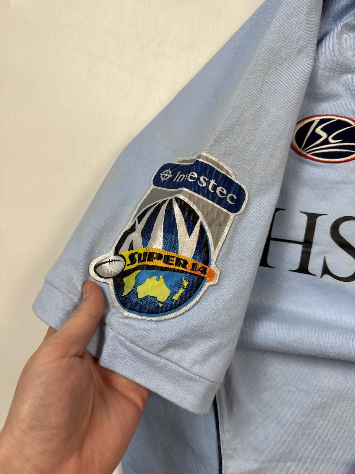 Vintage Waratahs NSW 2008 rugby union shirt (M)