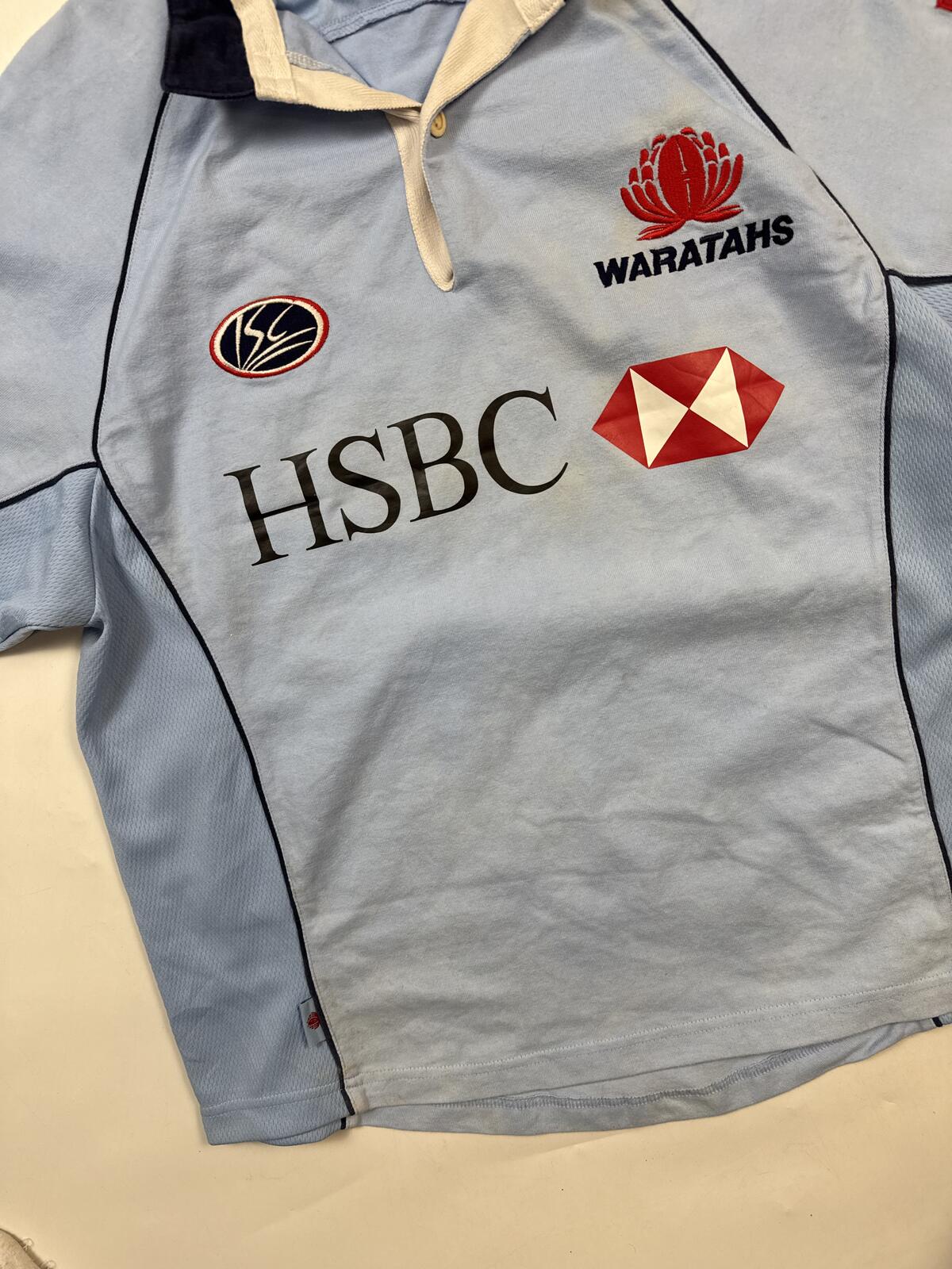 Vintage Waratahs NSW 2008 rugby union shirt (M)
