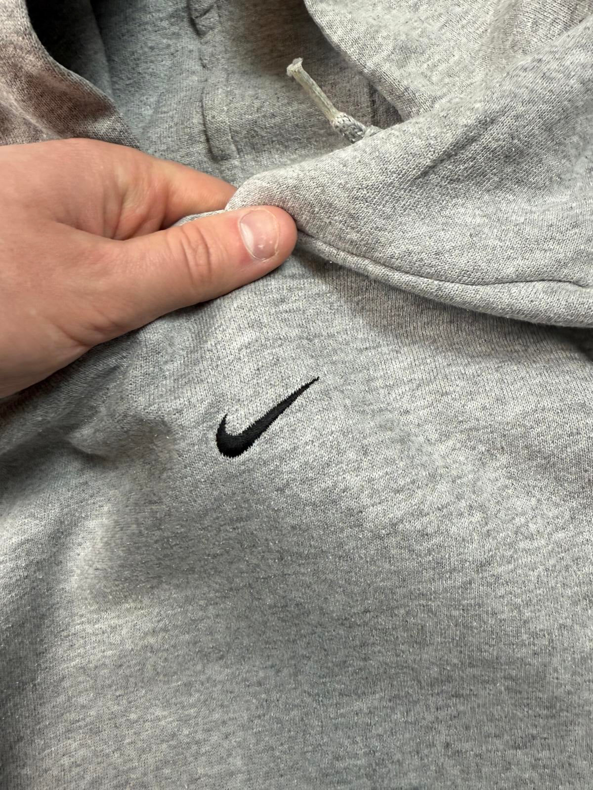 Vintage 90s Nike centre swoosh hoodie (M)