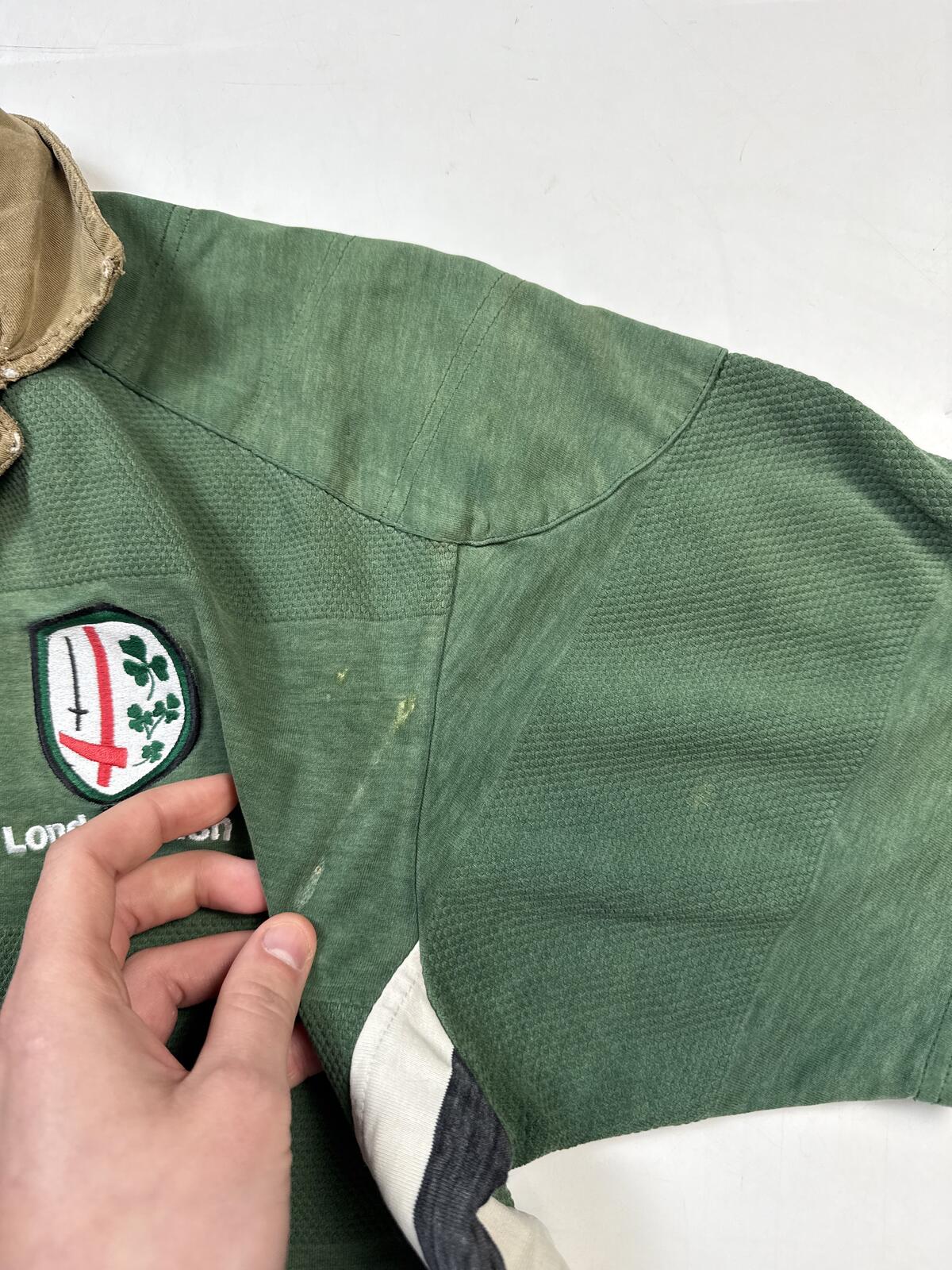 Vintage London Irish 2001/02 Kooga rugby union shirt (L)