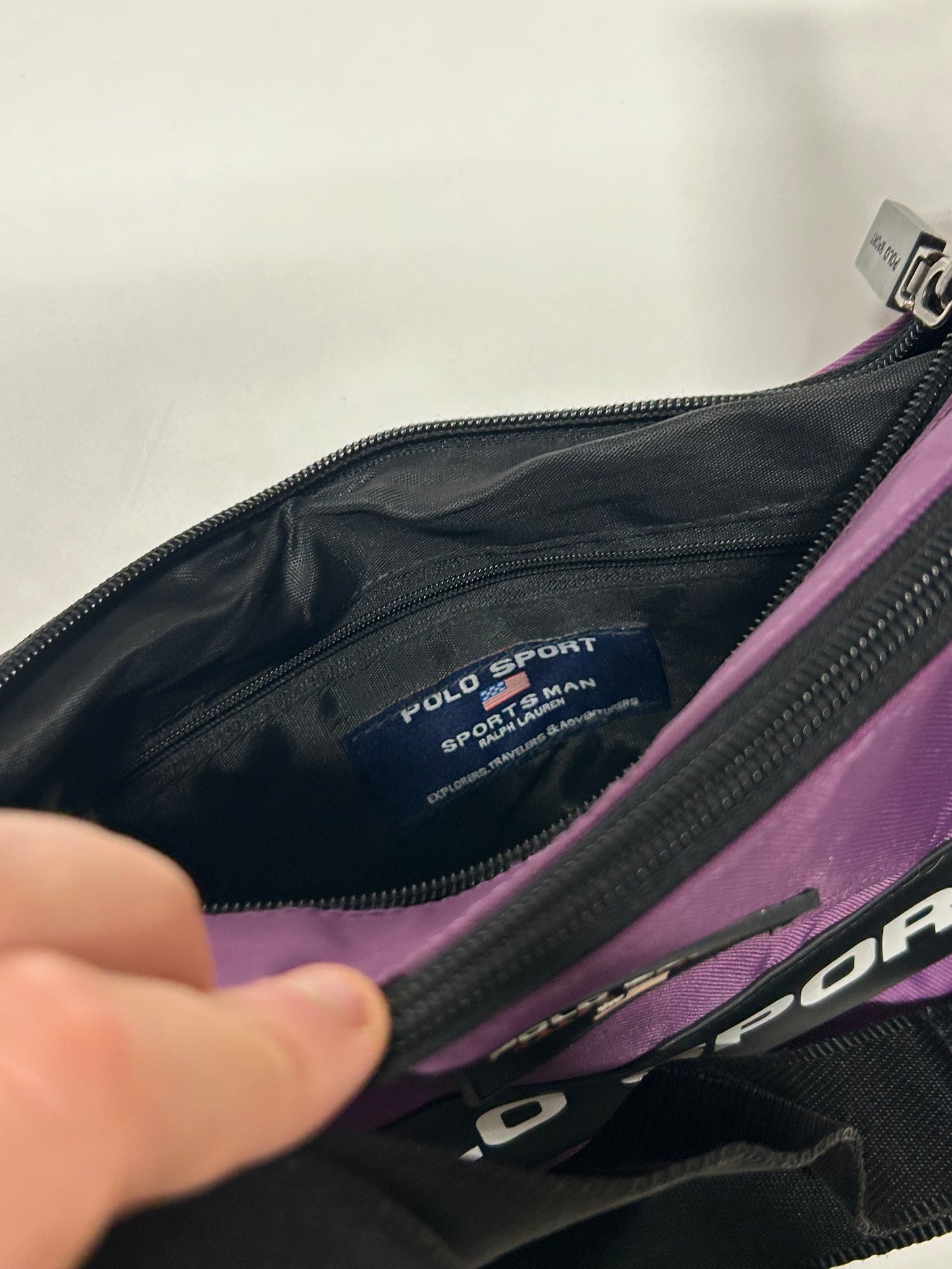 Vintage 90s Polo sport side bag