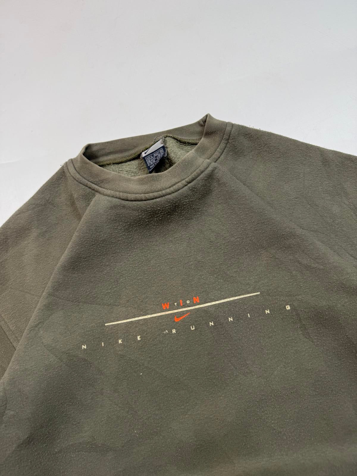 Vintage Nike running sweatshirt (XL)