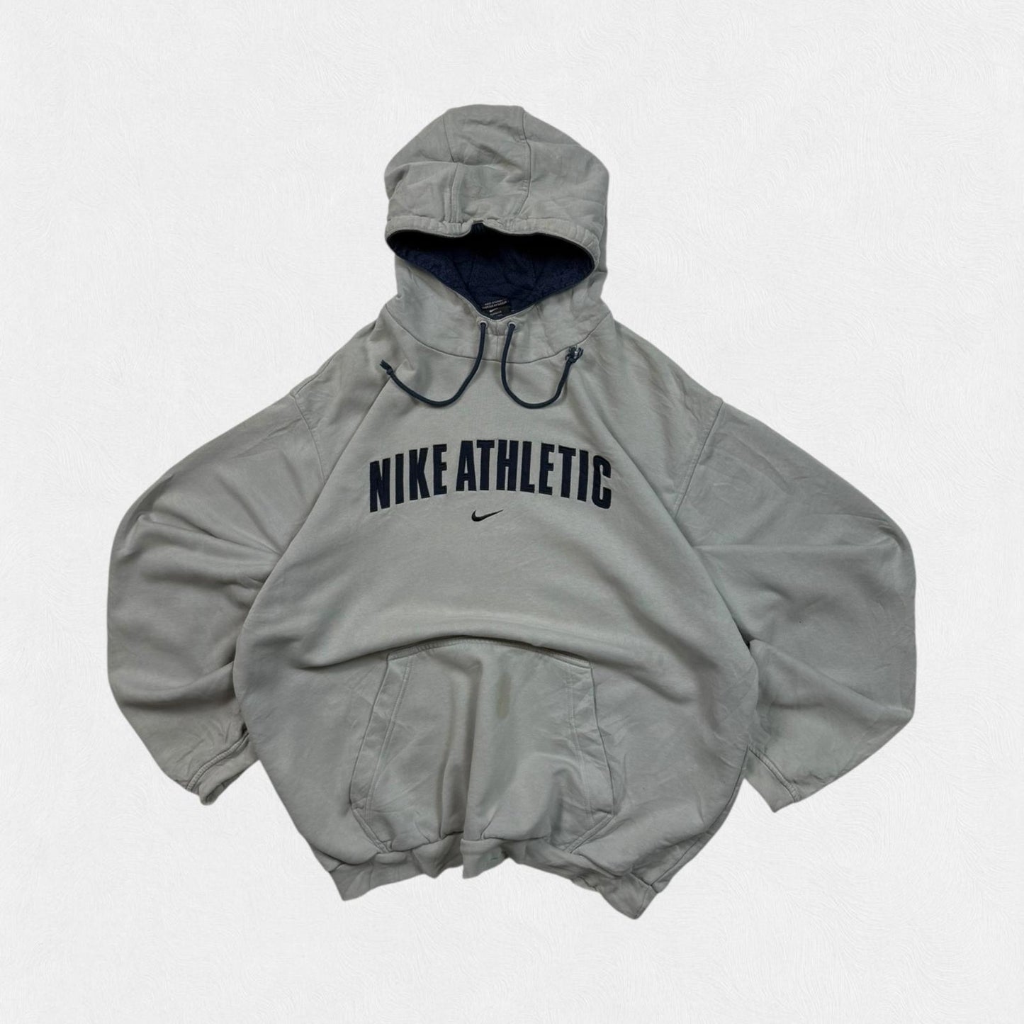 Vintage Nike athletic spell out hoodie (L)