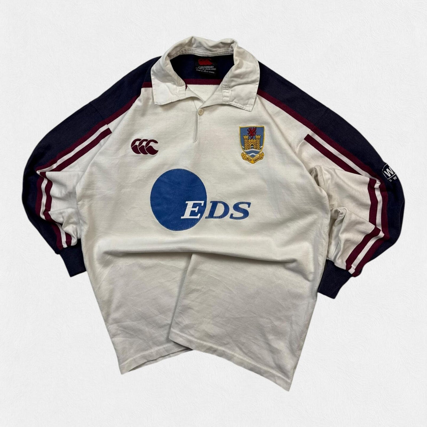 Vintage Swansea 2002/03 Canterbury rugby union shirt (L)